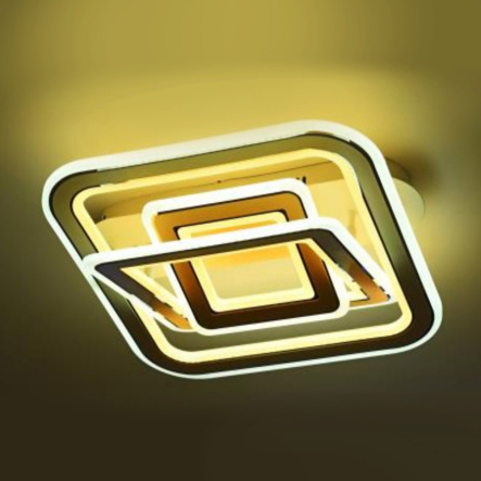 Люстра LED SIRIUS Ш 77639/480+480 WT белая - 1