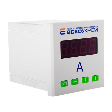 Амперметр цифровой АСКО-УКРЕМ 5А АС 80х80, ЦА-8, A0190010124