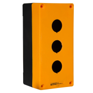 Корпус посту керування HJ9-3 (3-місний), АСКО-УКРЕМ, A0140020038, жовтий