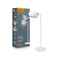 Настільна лампа акумуляторна VIDEX VLE-TF18W, 3W, 3000-5500K, біла