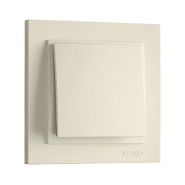 Выключатель 1 кл. Mono Electric, DESPINA, крем, 102-170025-100