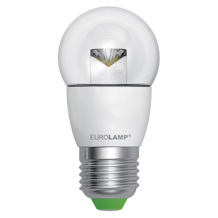 Лампа светодиодная EUROLAMP 5 Вт, 4000K, E27, 220 В, G45 - 1