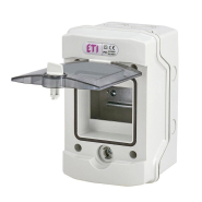 Щит пластиковий ETI ECH 4G, 4 модуля, зовнішнього виконання, IP65, 1101060