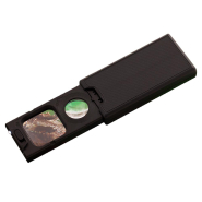 Лупа ручна NO.9582 висувна з Led підсвічуванням + UV, 5Х діам-30мм + 45Х діам-21мм