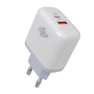 Заряджання для телефону Logic Power 45W (Type-C+USB) QC + кабель Type-C to Type-C (45WCH)