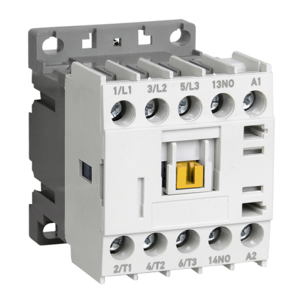 Мініконтактор IEK МКІ-10610, 6А, 110В, АС3 1НО, KMM11-006-110-10 - 1