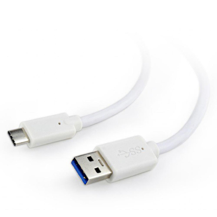Кабель премиум Cablexpert CCP-USB3-AMCM-W-0.1M USB 3.0 A-папа/C-папа, 0,1 м