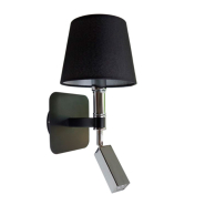 Бра ARTTOK 1010/1W BK 4100K LED+E14