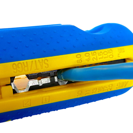 Съемники изоляции / Стриппер S&R 5-в-1, 180мм, с битодержателем, 580813315