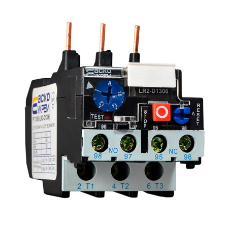 Реле тепловое АСКО-УКРЕМ РТ-1306 (LR2-D1306) 1,0-1,6А, к ПМ 1-09, 12, 18, 2-25, A0040060006 - 1