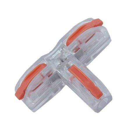 Будівельно-монтажна клема TNSy СМК222-T11WO, TNSy5503322, (аналог WAGO) - 1