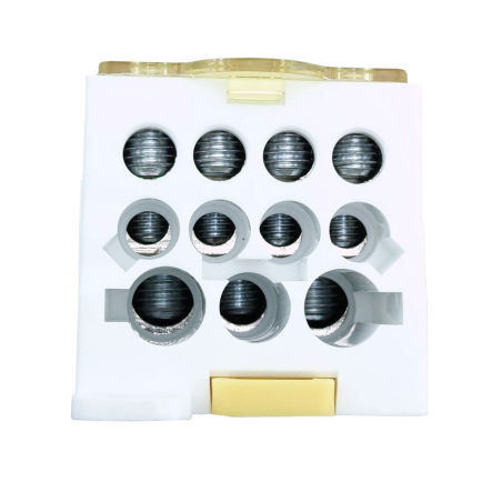 Распределительный блок TNSY РБД-250А, DIN, желтый, TNSy5504704