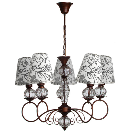 Люстра подвесная ARTTOK MD 2610/5E PG **fo **Y **S - 1