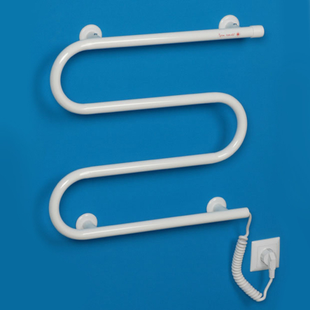 Полотенцесушитель электрический Змейка правая 70вт 535*500*75 - 1