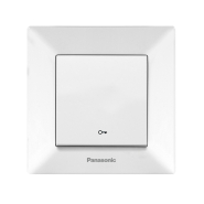Кнопка дверного автоматичного замку Panasonic Arkedia Slim, біла, 00182WH