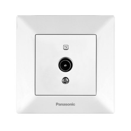 Рамка 3-я, горизонтальная Panasonic Arkedia Slim, белая, 08032WH - 1