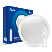 Светильник LED Feron, AL5000, STARLIGHT, 36W, 2880Lm, 3000K-6500K, 450х73 мм, 5905