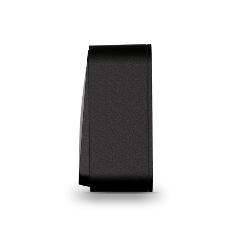 Выключатель VIDEX BINERA двухклавишный наружный, черный графит, VF-BNS12-BG