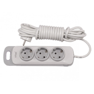 Подовжувач із заземленням 3 гнізда 5M NOTA