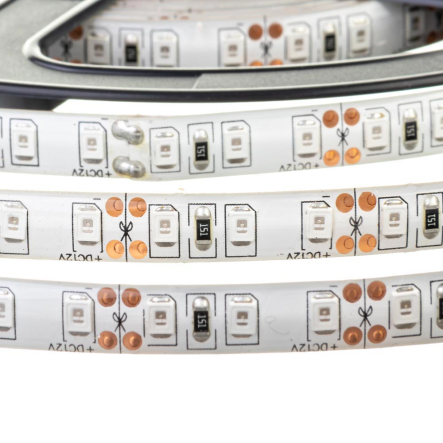 Светодиодная лента жёлтая 12V smd3528 120led/м 9,6W/м IP20 MTK 1012109