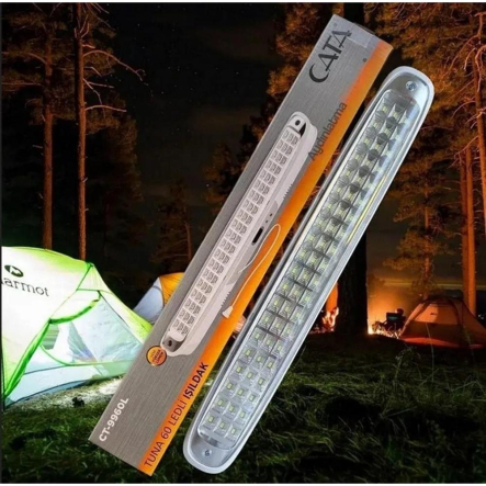 Фонарь переносной CATA CT-9932, 30Led, 2 режима, аккумулятор, кабель 220В, Box