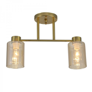 Светильник Ardero BL1320-2ARD OSTIN, под лампу E14х2, ⌀395х120х270 мм, золотой