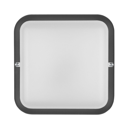 Светильник LED Violux POLO UA 18W 5000K 1800Lm, IP54 ,190x190x55 мм, антрацит