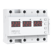 Реле напруги ZUBR&amp;nbsp;D6-50 red, 50А, трифазне