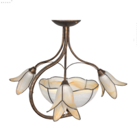 Люстра EDILYT MEGI 1хЕ27х60Вт, 3хЕ14х40Вт, 50х70 см - 1