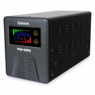 Джерело безперебійного живлення GEMIX PSN-500U, 500 ВА / 350 Вт, чистий синус
