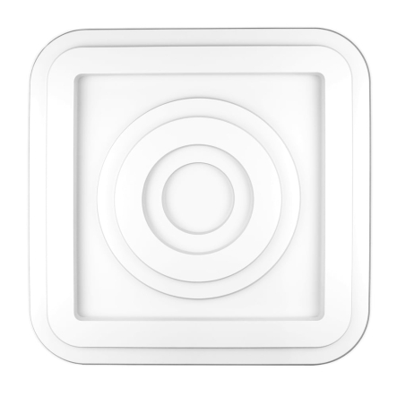 Светильник VIOLUX Smart KOLIZEY, 150W, 3000-4500-6000К, 10000Lm, 500 мм, квадрат, белый, 220455