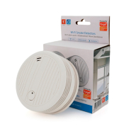 Автономный WiFi датчик дыма с сиреной YOSO Dsmoke WIFI-01 TUYA питание Крона1 шт батареи в комплекте