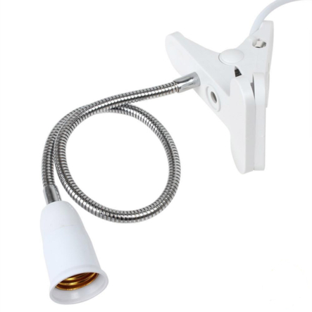 Удлинитель патрона Е27 c прищепкой длинна 20см Lemanso / LMA254-20 - 1