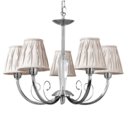 Люстра SPOTLIGHT LATINA 5075518, 5xE14х60W, D 60 см, Н 42х112 мм