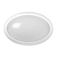 Світильник світлодіодний IEK LED ДПО 3040Д, 12Вт, 4500K, IP54, овал, білий, з датчиком руху, LDPO0-3040D-12-4500-K01