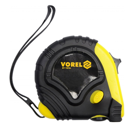 Рулетка з 3-ма фіксаторами 2м х 16мм VOREL, 10122 - 1