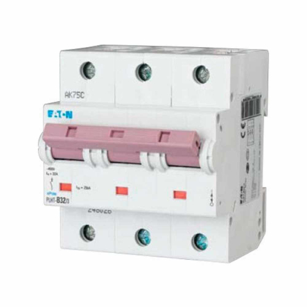 Автоматический выключатель EATON PLHT-B100/3, 20 кА, 3p, B, 100 А, 248031 - 1