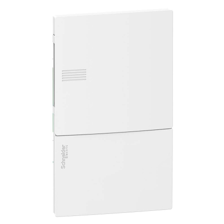 Щит распределительный врезной Schneider Electric Mini Pragma на 4 модуля, белая дверь, MIP22104 - 1