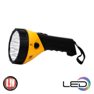 Фонарь ручной аккумуляторный Horoz Electric PUSKAS-3 0,9 Вт, 45 Лм, 220-240 В, желтый