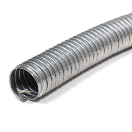 Металорукав ДКС РЗ-Ц-Х-15 з оцинк. сталі із захисн. покриттям та бавовняним ущільн, Дн15мм, 6193-5015 - 1