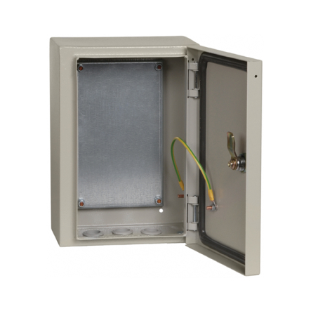 Корпус металлический настенный IEK ЩМП-3.2.1-0 У2 IP54, YKM40-321-54 - 1