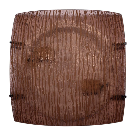 Светильник настенно-потолочный ДеКоРа, Кора, Е27, 2х60W, 300х300 мм, 48538 - 1