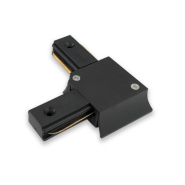 Конектор кутовий FERON, LD1101, для шинопроводу однофазного, чорний, 6588