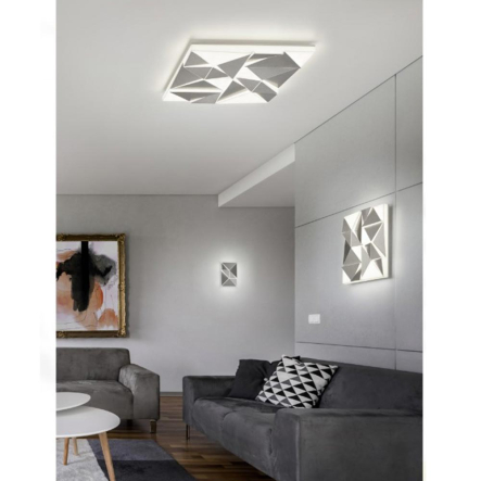 Потолочный светильник TRIO 674816005 Trinity  45 Вт, 4000Lm, 3000-6500K, 60x60x7 см