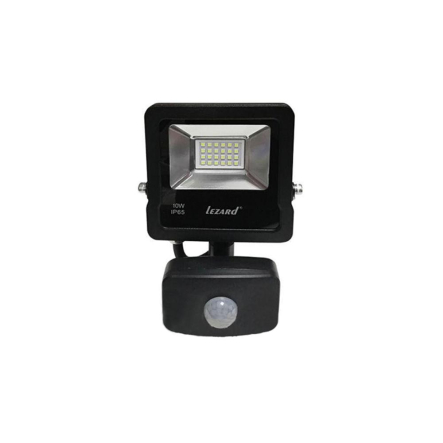 Прожектор светодиодный с датчиком движения LEZARD 10W 6500K IP65
