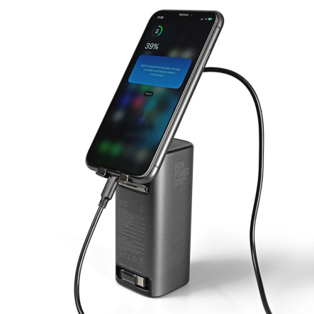 Повербанк (УМБ) 20000mAh VIDEX VPB-350, 130W PD100W + Display - 11