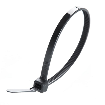 Хомут кабельний APRO CT-B36200, 3.6х200 чорний (пач. 100 шт.) - 1