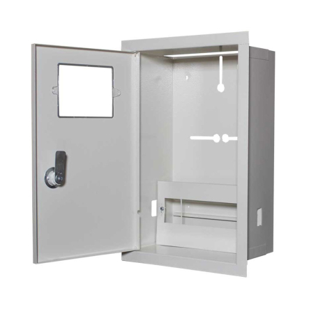 Учетно распределительный щиток Билмакс Б00020599 ЯУР-1В-10Э эконом, 255 х 395 х 90 мм - 1