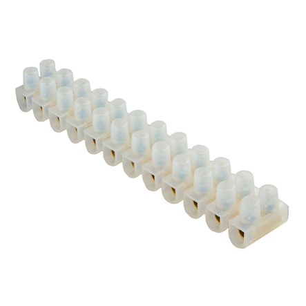 Клеммная колодка АСКО-УКРЕМ U0130040031 тип W(U) 12мм /15А серии ЕМ, белая