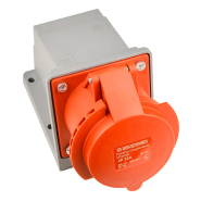 Розетка стационарная АСКО-УКРЕМ UCombi 4P, 32А, IP 44, A0080010147